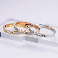 Heart Stainless Steel 18K Gold Plated Rose Gold Plated Artificial Rhinestones In Bulk main image 5