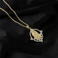 Fashion Geometric Copper Necklace In Bulk main image 3