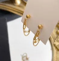 Fashion Heart Plating 304 Stainless Steel Titanium Steel No Inlaid 18K Gold Plated Rose Gold Plated Earrings main image 4