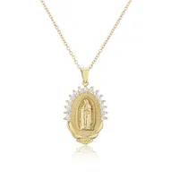 Fashion Geometric Copper Necklace In Bulk sku image 1