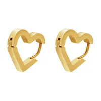 Fashion Geometric Plating Stainless Steel No Inlaid 18K Gold Plated Earrings sku image 16