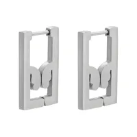 Fashion Geometric Plating Stainless Steel No Inlaid 18K Gold Plated Earrings sku image 21