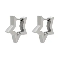 Fashion Geometric Plating Stainless Steel No Inlaid 18K Gold Plated Earrings sku image 7