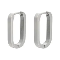 Fashion Geometric Plating Stainless Steel No Inlaid 18K Gold Plated Earrings sku image 11