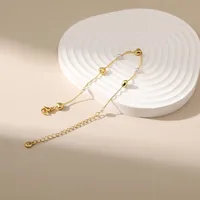 New 18k Gold-plated European And American Minimalist Jewelry Pearl Bracelet main image 3