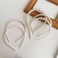 Women's Vintage Style Geometric Artificial Pearl Hair Band main image 1