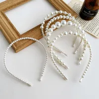 Women's Vintage Style Geometric Artificial Pearl Hair Band main image 4