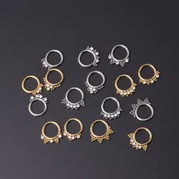 Nose Rings & Studs Ethnic Style Geometric 316 Stainless Steel  Plating main image 4