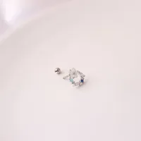 Ear Cartilage Rings & Studs Geometric 316 Stainless Steel  Copper Plating main image 5