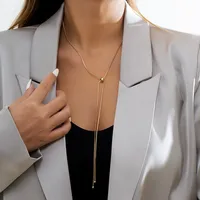 Fashion Geometric Plating Women's Necklace sku image 1