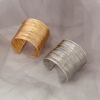 Wholesale Fashion Open Wire Bracelet Winding Braided Bracelet main image 1