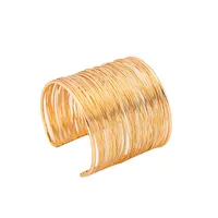 Wholesale Fashion Open Wire Bracelet Winding Braided Bracelet main image 5