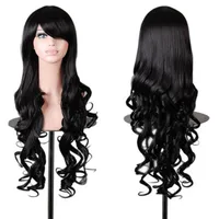 Cosplay Wig Fashion Color Long Curly Hair Cos Wig Wholesale sku image 7