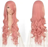 Cosplay Wig Fashion Color Long Curly Hair Cos Wig Wholesale sku image 1