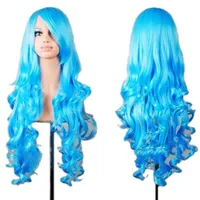 Cosplay Wig Fashion Color Long Curly Hair Cos Wig Wholesale sku image 9