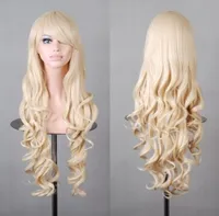 Cosplay Wig Fashion Color Long Curly Hair Cos Wig Wholesale sku image 10