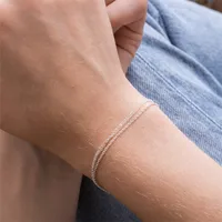 Fashion U Shape Stainless Steel 14K Gold Plated No Inlaid Bracelets In Bulk main image 1