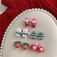 Cute Resin No Inlaid Earrings Ear Studs main image 1