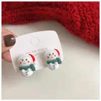 Cute Resin No Inlaid Earrings Ear Studs main image 2