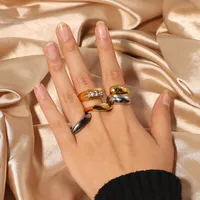 Wholesale Jewelry Color Block 316 Stainless Steel  No Inlaid main image 1