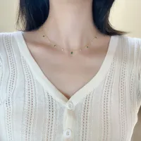 Retro High-end Necklace Simple Gold-plated Clavicle Chain Niche Design Necklace main image 2