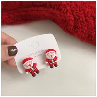 Cute Resin No Inlaid Earrings Ear Studs sku image 1