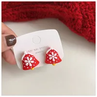 Cute Resin No Inlaid Earrings Ear Studs sku image 3