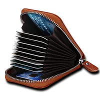 Multi-function Zipper Organ Card Holder Multi-card Card Holder Coin Purse Leather Card main image 2