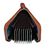 Multi-function Zipper Organ Card Holder Multi-card Card Holder Coin Purse Leather Card main image 4