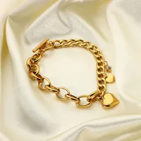 Fashion Heart 304 Stainless Steel Bracelets In Bulk main image 3