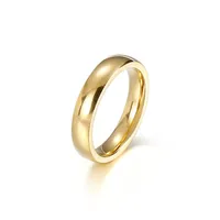 Titanium Steel 18K Gold Plated Plating Geometric main image 5