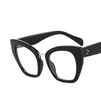 Retro Leopard Pc Cat Eye Full Frame Optical Glasses sku image 5