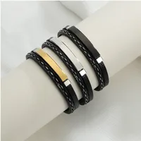 Retro Geometric 201 Stainless Steel Stainless Steel No Inlaid Unisex main image 2