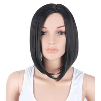 Ladies Chemical Fiber Wigs Short Bob Fashion Short Straight Hair Headgear main image 5