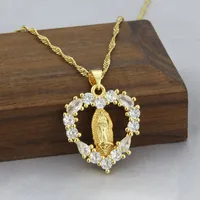 Copper 18K Gold Plated Gold Plated Fashion Plating Zircon Necklace main image 1