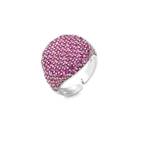 Jewelry Full Diamond Round Ring Open Geometric Zircon Ring sku image 7