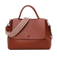 Medium Pu Leather Summer Fashion Four Seasons Large-capacity Crossbody Bags Handbags sku image 1