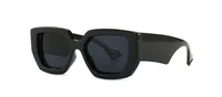 European And American Geometric Contrast Color Retro High-end Sunglasses sku image 1