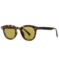 Narrow Frame Anti-blue Light Flat Mirror Trend Modern Charm Retro Sunglasses sku image 2