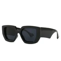 European And American Geometric Contrast Color Retro High-end Sunglasses main image 2