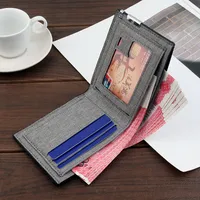 Men's Short Wallet Korean Leisure Large-capacity Wallet Card Holder Multi-card Ultra-thin Clutch main image 4