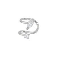 Fashion Simple Double Layer Non-pierced Copper Ear Clip 18k Single Ear Bone Clip main image 5
