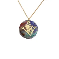 Hand Jewelry Cross-border Tree Of Life Eyes Star Pendant Necklace main image 4