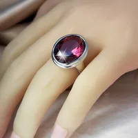 Lady Geometric Metal Plating Artificial Gemstones Women's main image 2