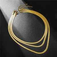 Retro Geometric Stainless Steel Titanium Steel Plating Unisex Necklace main image 3