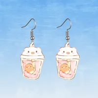 Cartoon Style Cartoon Character No Inlaid Earrings main image 7