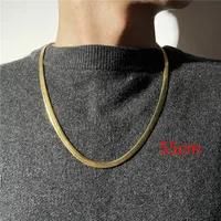 Retro Geometric Stainless Steel Titanium Steel Plating Unisex Necklace sku image 8