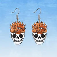 Cartoon Style Cartoon Character No Inlaid Earrings sku image 3