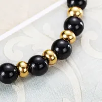 Fashion Letter Titanium Steel No Inlaid Bracelets In Bulk main image 3