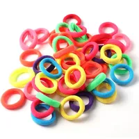 Korean Cute Headdress High Stretch Nylon Headband Seamless Rubber Hair Rope main image 4